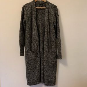 Nordstrom heather grey long cardigan